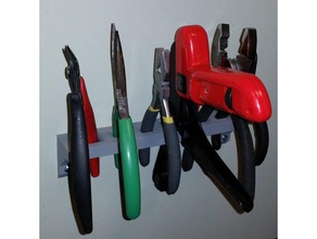 tool rack holders boxes handtool handtools toolrack 3d print model - Mito3D