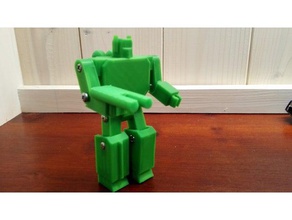 easy robot 1 toys games 3d print model - Mito3D