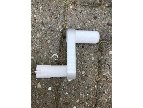 replacement winder handle hose reel outdoor garden 3d print model - Mito3D