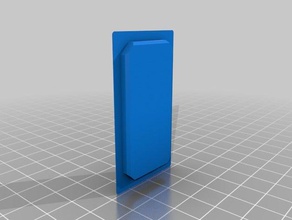 porte couvercle à charnière décor 3d print model - Mito3D