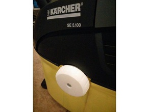 k&aumlrcher se 5100 6100 cabeça fechamento de rodas do agregado familiar suprimentos krcher karcher se5100 se6100 3d print model - Mito3D