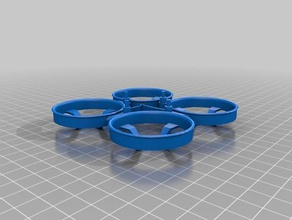 mobula7 poubelle brushless whoop cadre drone fpv de la 3d print model - Mito3D