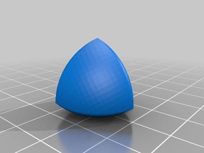 simétrica spheroform tetraedro de matemáticas arte 3d print model - Mito3D
