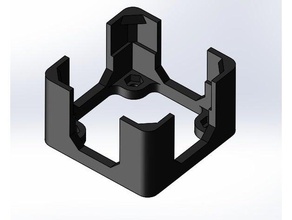 stepper mount fan heatsink 3d printer accessories abs cool cooling duct heater motor nema17 3d print model - Mito3D