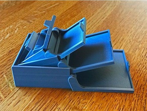 aninhado articulada caixas organização 3d print model - Mito3D