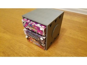 deck box torre pokemon giocattolo gioco accessori carte di trading card collezionabili 3d print model - Mito3D