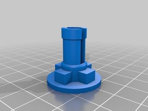 bushing manual coffee grinder conical burr mill 3d print model - Mito3D