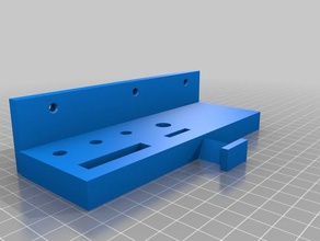 ender tool rack 3d printer accessories creality 3 holder work progress 3d print model - Mito3D