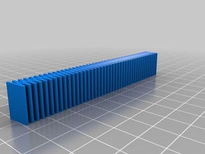 accordion folded spring30 customized 3d print model - Mito3D