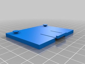 tp-link mounting plate smaller office 3d print model - Mito3D