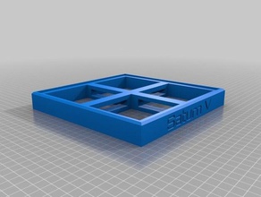 saturno base de lego modelo hobby 3d print model - Mito3D