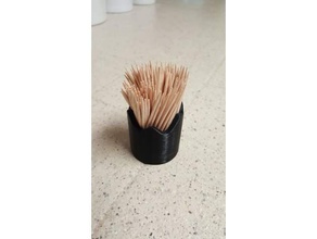 toothpick holder kitchen dining 3d print model - Mito3D