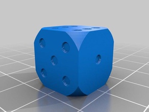 165dice personalizzato 3d print model - Mito3D