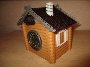 casa avrm relógio esculturas gabinete a assistir 3d print model - Mito3D