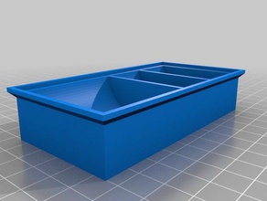 my customized stackable screw box 100 tool holders boxes 3d print model - Mito3D