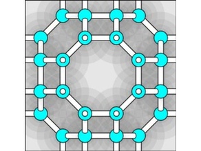 hypothetische ultrageringer Dichte Eis Zeolith rho Physik Astronomie 3d print model - Mito3D