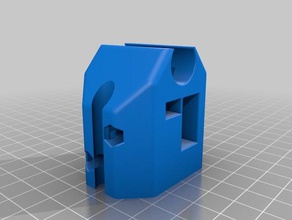 xy carriage hypercube 3d print model - Mito3D
