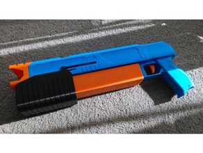 gelişigüzel mkıı nerf tüfek blaster 3d print model - Mito3D