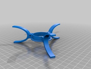 my customized simple sample spool holder 65-1 mm 3d printer accessories 3d print model - Mito3D