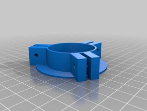my customized simple sample spool holder 120 3d printer accessories 3d print model - Mito3D