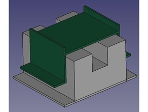 plataforma maqueta maglev-prueba 3 d drucken 3d print model - Mito3D