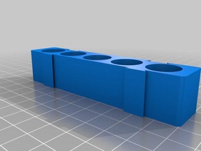 my customized interconnecting slotted mini-crates organization 3d print model - Mito3D