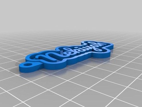 nekiyah Schlüsselanhänger angepasst 3d print model - Mito3D