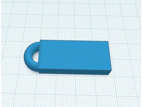 kingston dt case datatraveler flashdrive thumbdrive usb 3d print model - Mito3D