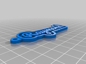 raymond de porte-clés personnalisé 3d print model - Mito3D