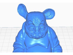 country mouse buddha animal collection sculptures mice remix 3d print model - Mito3D