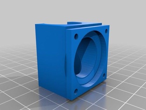 my customized hotend duct cooler generator 3d print model - Mito3D