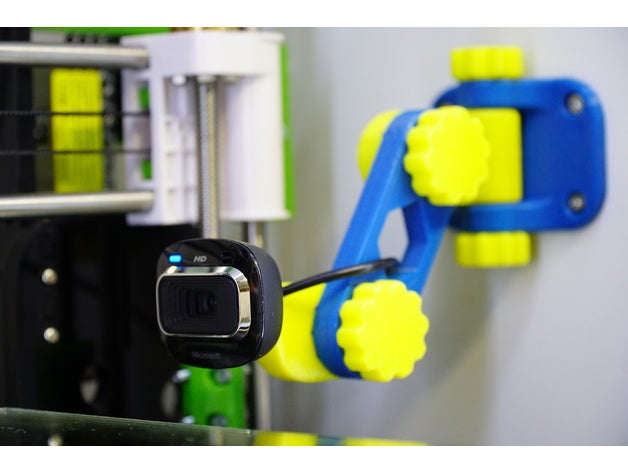 microsoft hd cam mount 3D print model - Mito3D