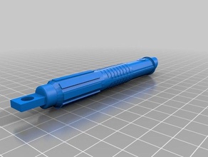 lightsaber anahtar zinciri Anahtarlık 3d print model - Mito3D