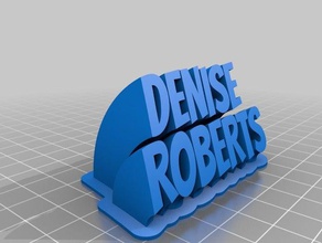 denise roberts customized 3d print model - Mito3D