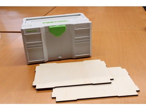 festool mini systainer bandeja einsatz os titulares caixas recipiente tanos 3d print model - Mito3D