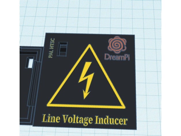dreampi line voltage inducer box video games dreamcast sega 3D print model - Mito3D