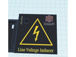 dreampi línea de voltaje del inductor la caja video juegos dreamcast sega 3d print model - Mito3D