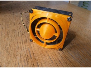V20 80 mm fan kapağı araçlar ızgarası Bilgisayar fanı soğutma mount 3d print model - Mito3D
