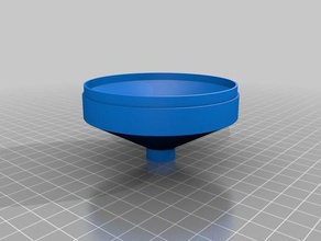 my customized hubba v11 parametric &hole adapter diy 3d print model - Mito3D