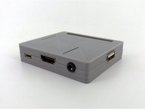 raspberry pi 3 a+ case computer dfoles plus camera 3d print model - Mito3D