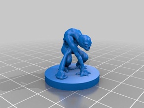pathfinder boğan minyatür 3d print model - Mito3D