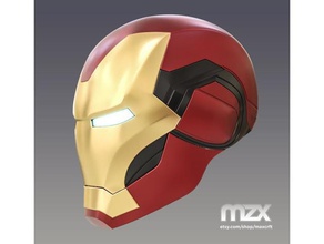 el casco de iron man caliente juguetes 3d impresión 3d print model - Mito3D