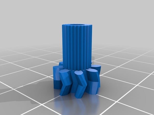 jx pdi 6221mg 180 360 arduino engrenages- ingranaggio di riduzione dell'ingranaggio servomotore 3D print model - Mito3D