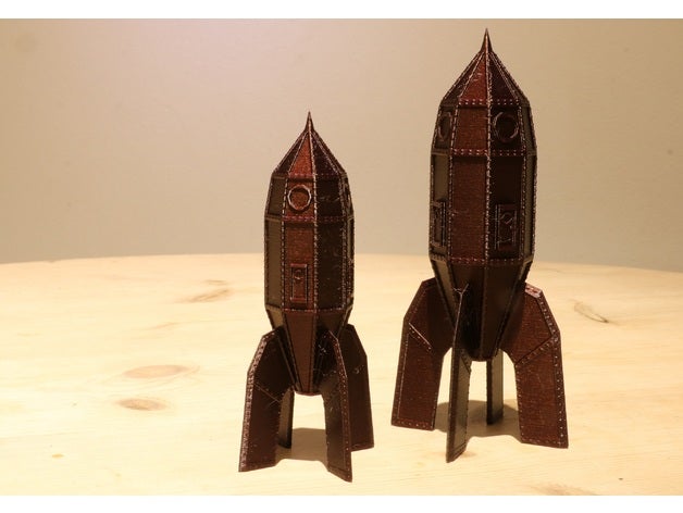 steampunk rocket vehicles launch vehicle 3D print model - Mito3D
