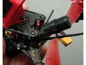 axii mount hyperlite 20 frame diş ipi rc vehicles antenna drone fpv lumenier pyrodrone pyroflip quadcopter racer racing realacc stubby uxii 3d print model - Mito3D