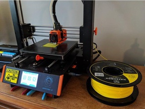 spool holder - lazy susan style sideways spin turn turntable 3d print model - Mito3D