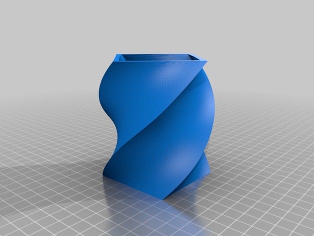 spirale vaso a il 3D print model - Mito3D