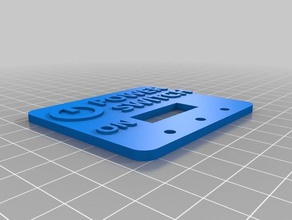 first tech challenge power switch plate rev robotics ftc 3d print model - Mito3D