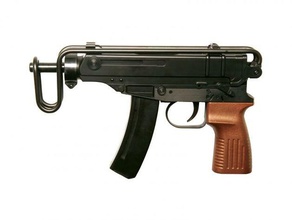 cz escorpião metralhadora modelo 3d print model - Mito3D