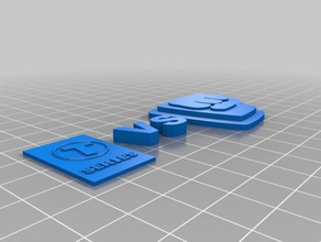 t-serisi vs pewdiepie 3d baskı alt 3d print model - Mito3D